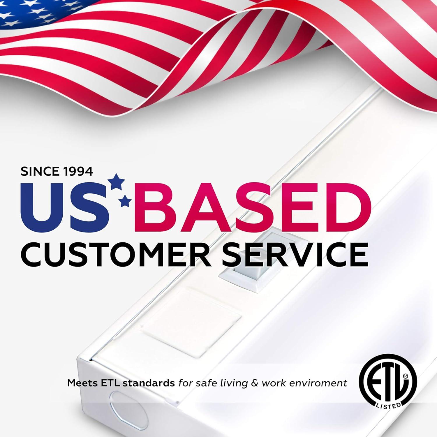 Iluminación LED bajo gabinete HARRRRD 30.48 cm 8W 3000K