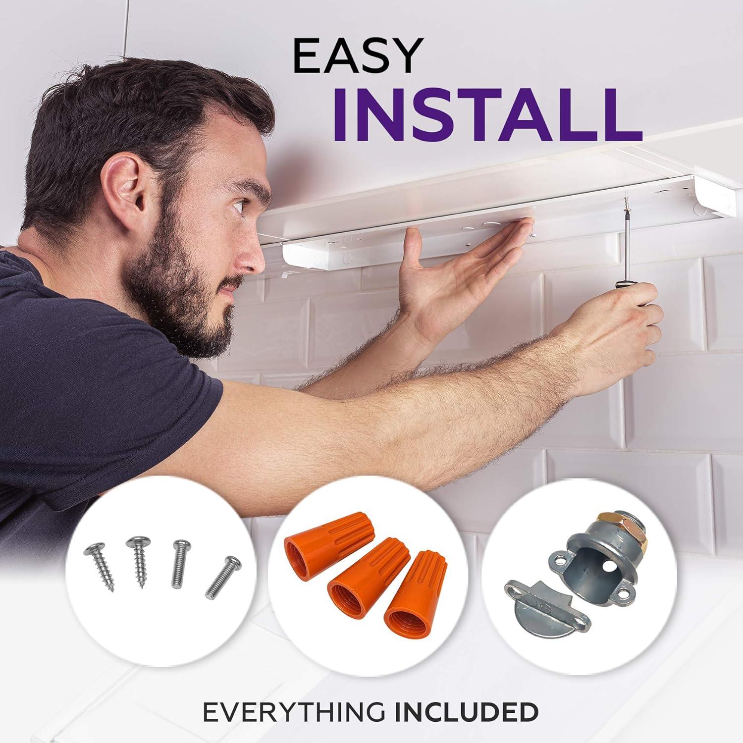 Iluminación LED bajo gabinete HARRRRD 30.48 cm 8W 3000K