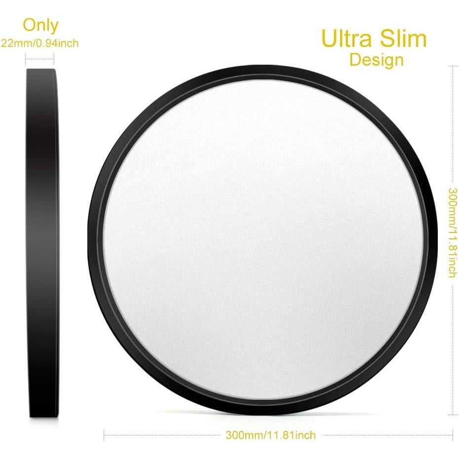 Luz de Techo LED Jiasi 30 cm 24W Blanco Diurno 3200LM