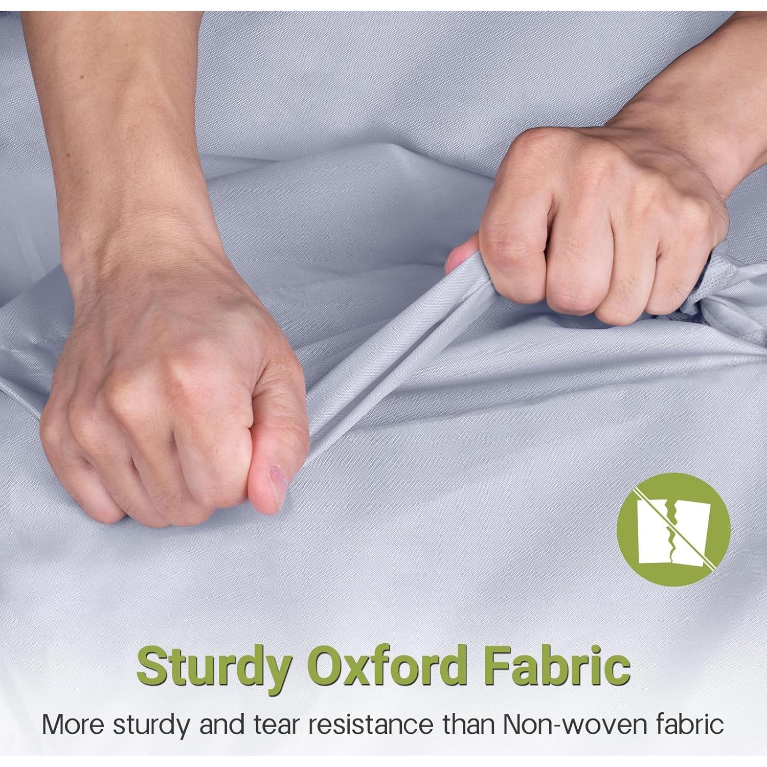 Organizador Colgante sobre la Puerta AOODA 2 Paquetes Gris