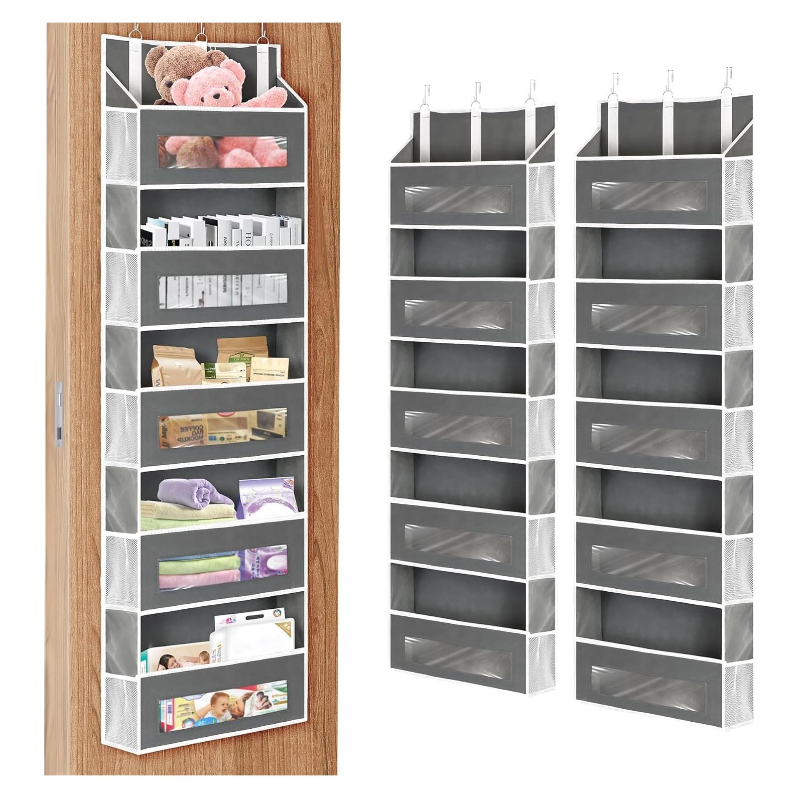 Organizador Colgante XyVoltic 5 Niveles 10 Bolsillos Gris