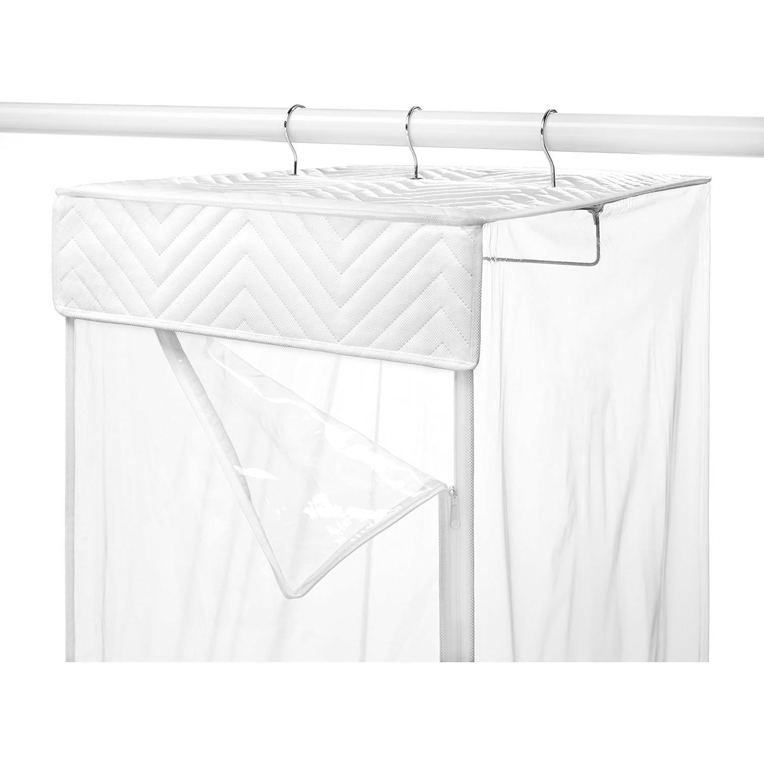 Bolsa de Ropa Colgante Whitmor 137.2x50.8 cm Transparente