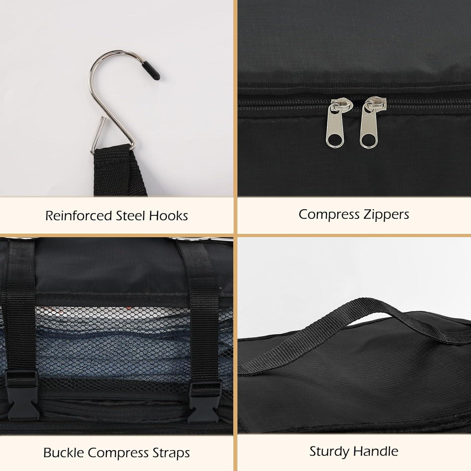 Bolsa de Almacenamiento Colgante Surblue XXL Negro Impermeable