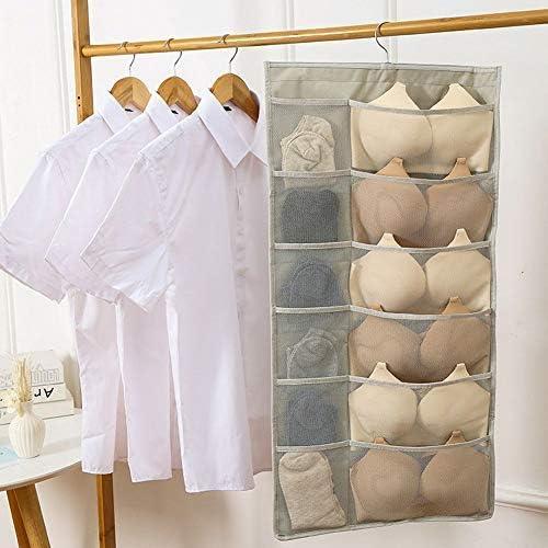 Organizador Colgante de Closet Newraturner 30 Bolsillos Blanco