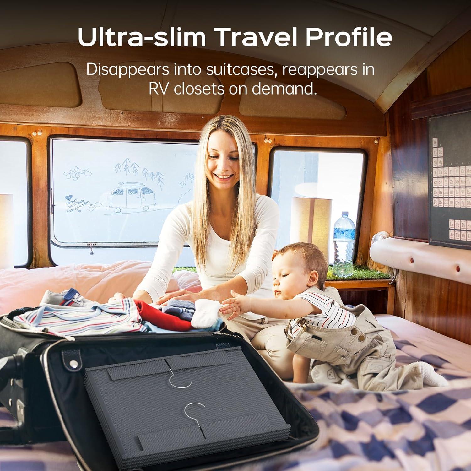 Organizador Colgante ALLTIDYUP con 6 Estantes y 4 Bolsillos Malla