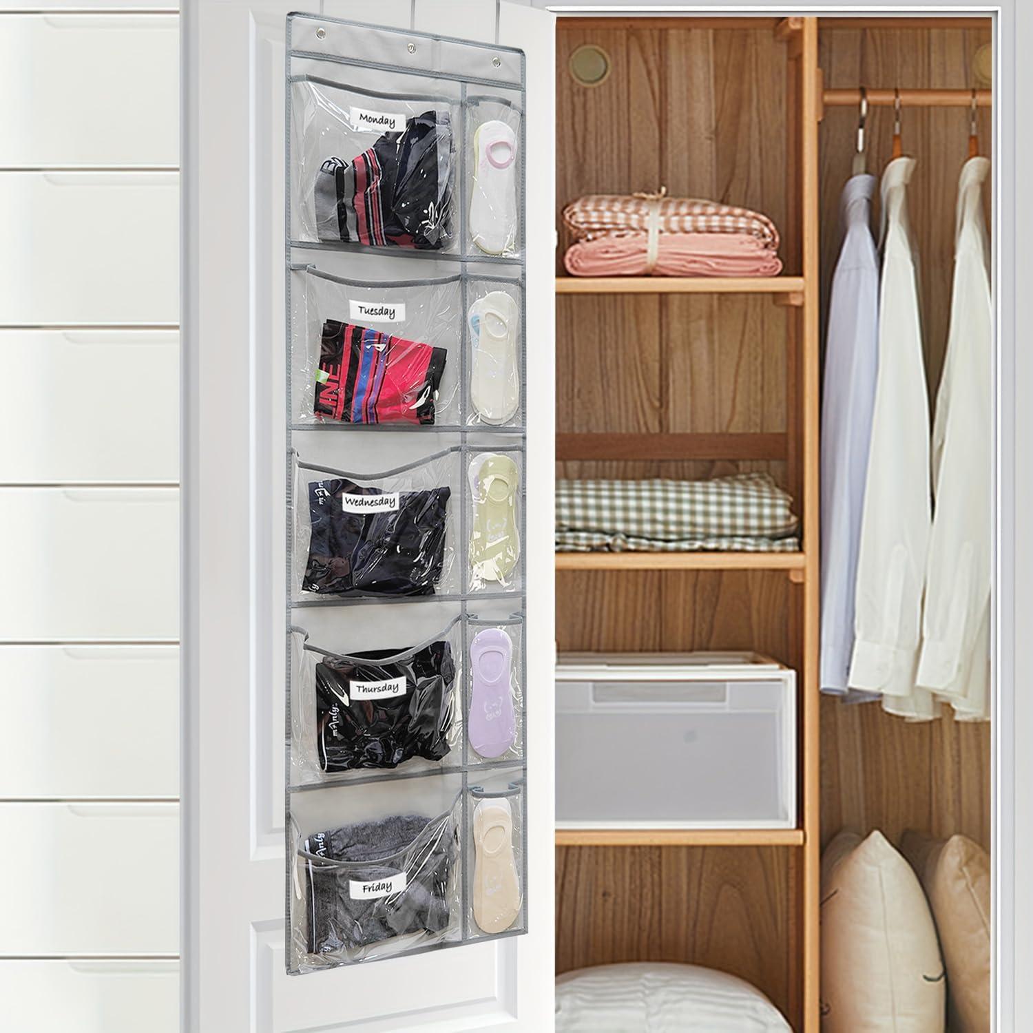 Organizador de Ropa Infantil Semanal TidyMaster 145 cm Gris