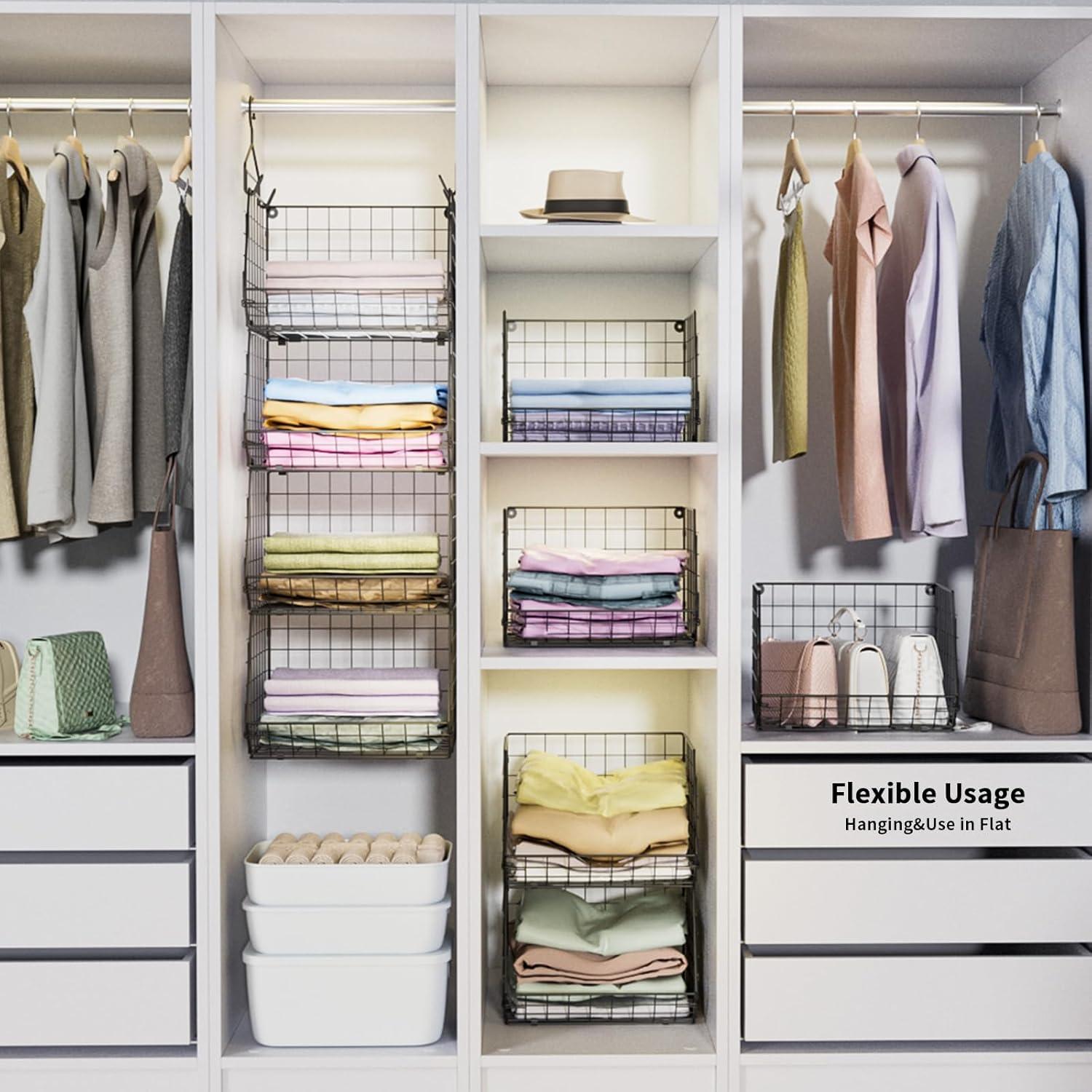 Organizador Colgante de Closet X-cosrack 4 Niveles Metal