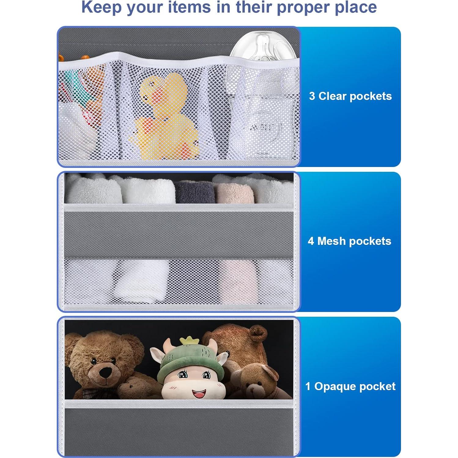 Organizador de Puerta Wakaye 6 Estantes Gris 20 kg