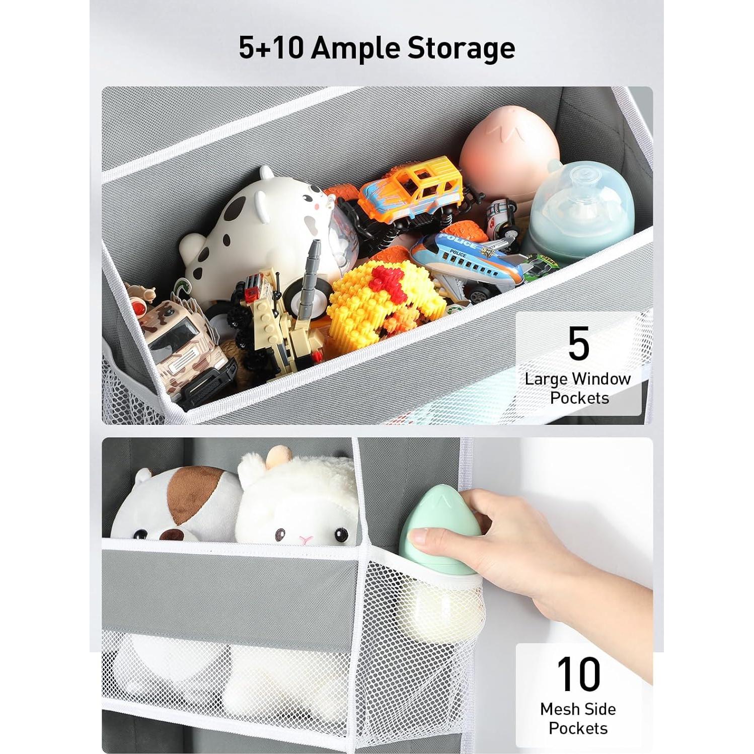 Organizador sobre la puerta Yecaye 5 niveles gris 20 kg