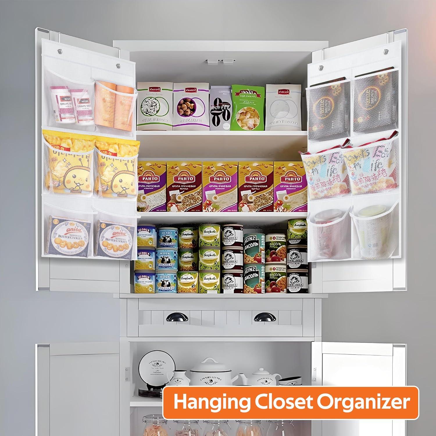 Organizador de Zapatos Colgante KIMBORA 2 Paquetes Blanco