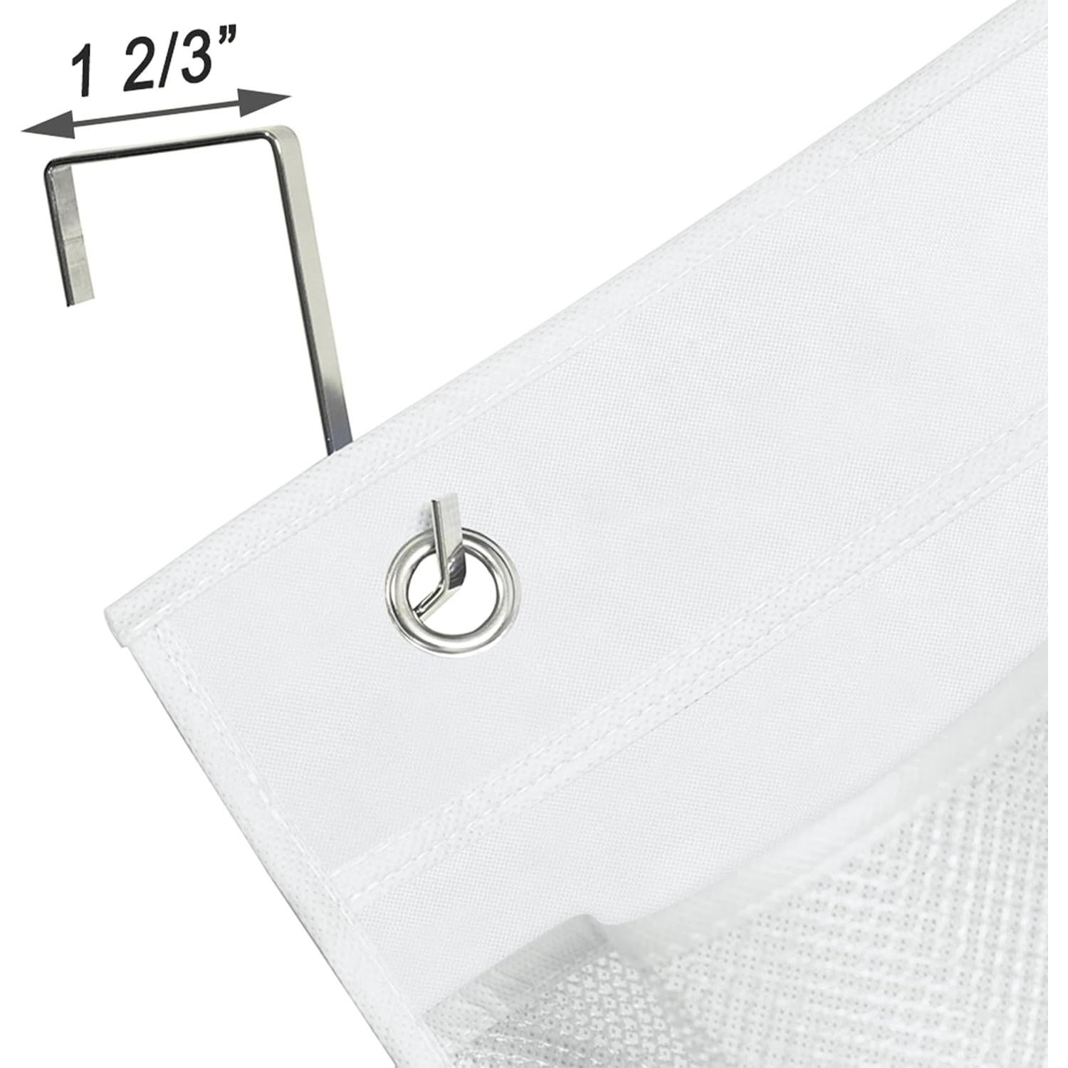 Organizador de Zapatos Colgante KIMBORA 2 Paquetes Blanco