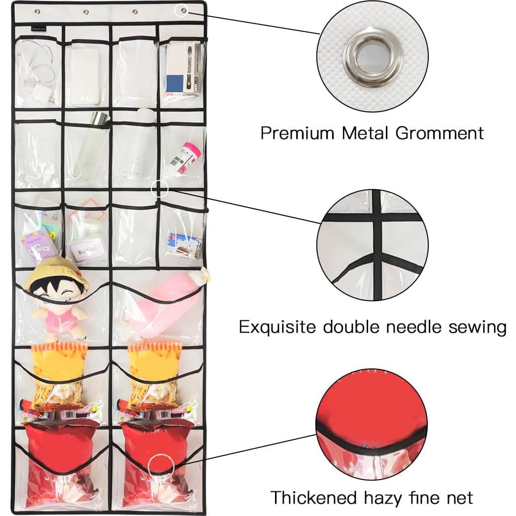 Organizador de Zapatos sobre la Puerta TidyMaster 18 Bolsillos