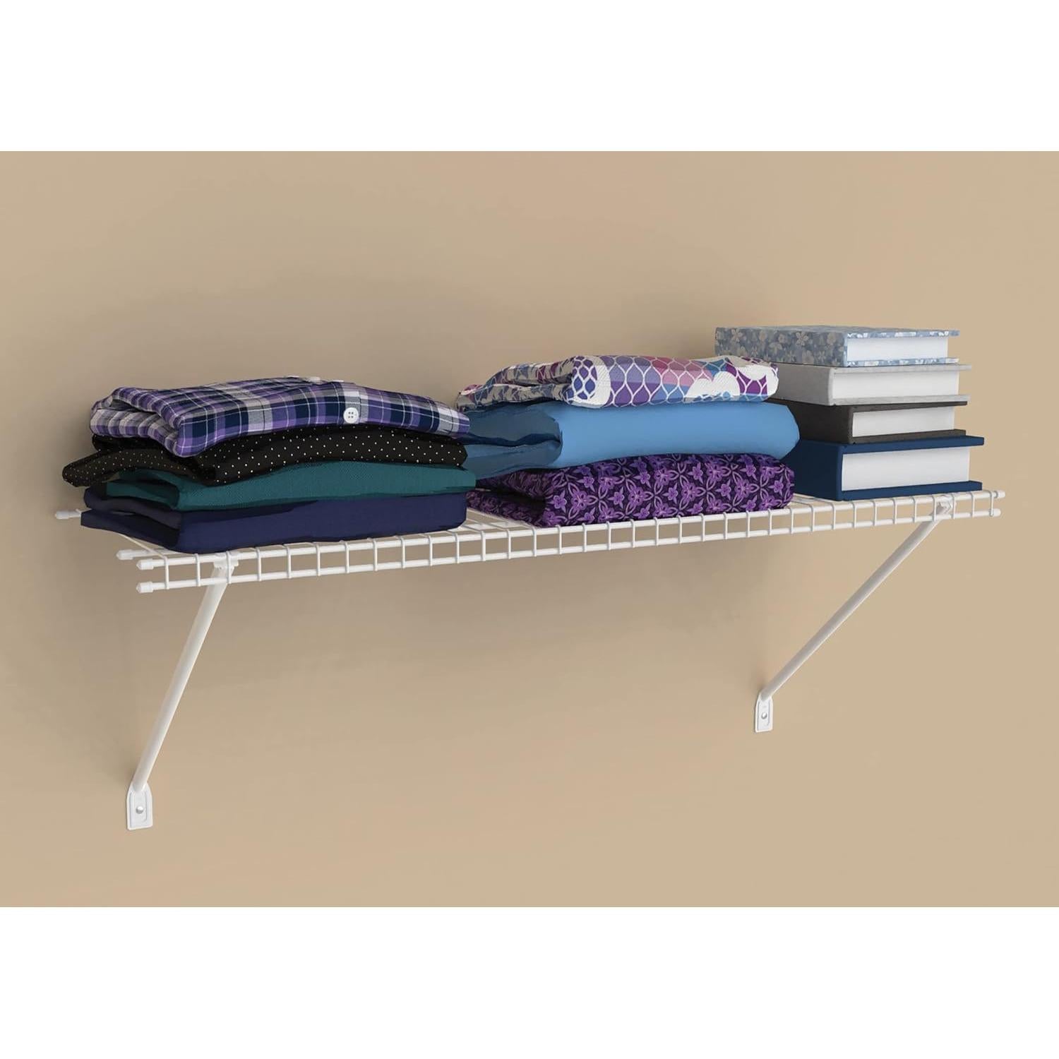 Estantería de Alambre ClosetMaid 91.44x30.48cm Blanca