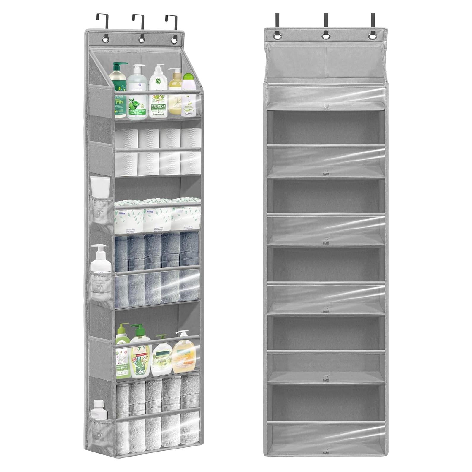 Organizador de Puerta STORAGEIDEAS 6 Bolsillos Gris 161 cm