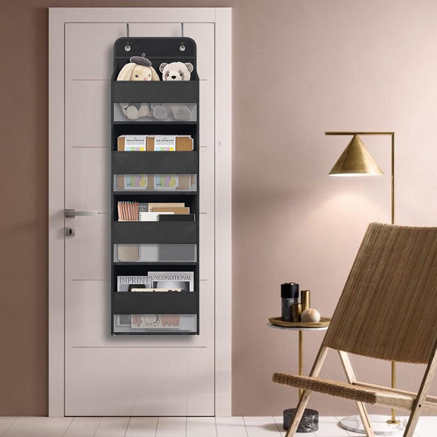 Organizador Colgante Giraffe Creation 4 Bolsillos Negro