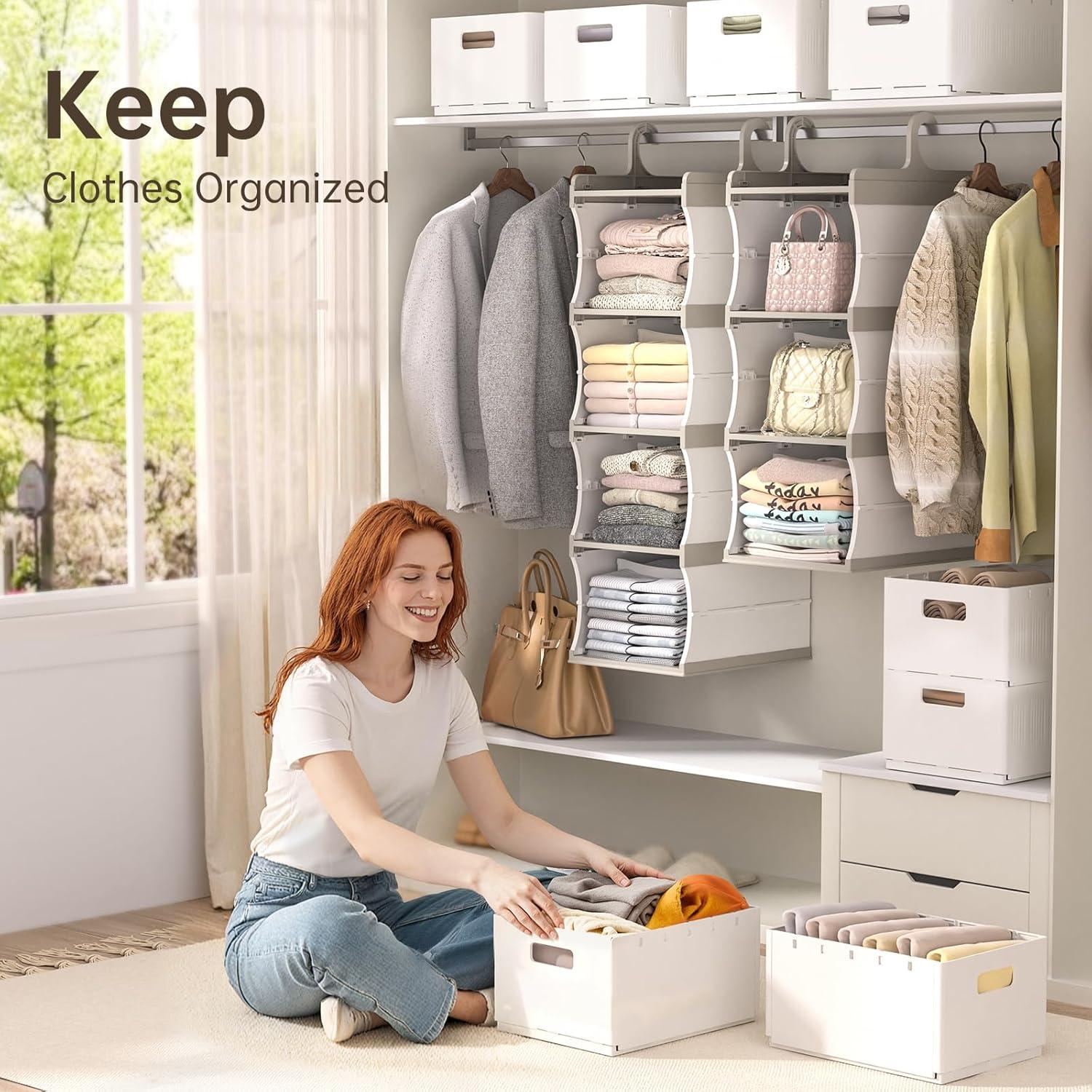 Estante Colgante HAIXIN de Plástico 3 Niveles con Cajón