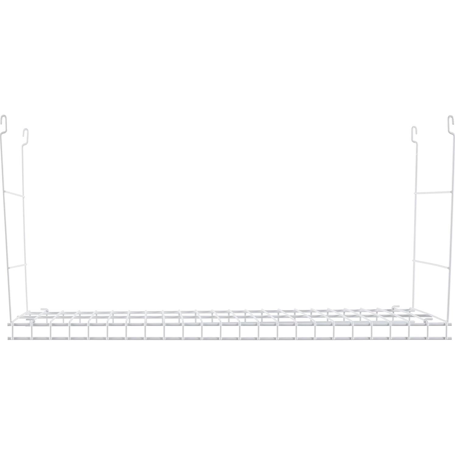Estante Colgante Rubbermaid de Alambre 61 cm - 2 Paquete Blanco