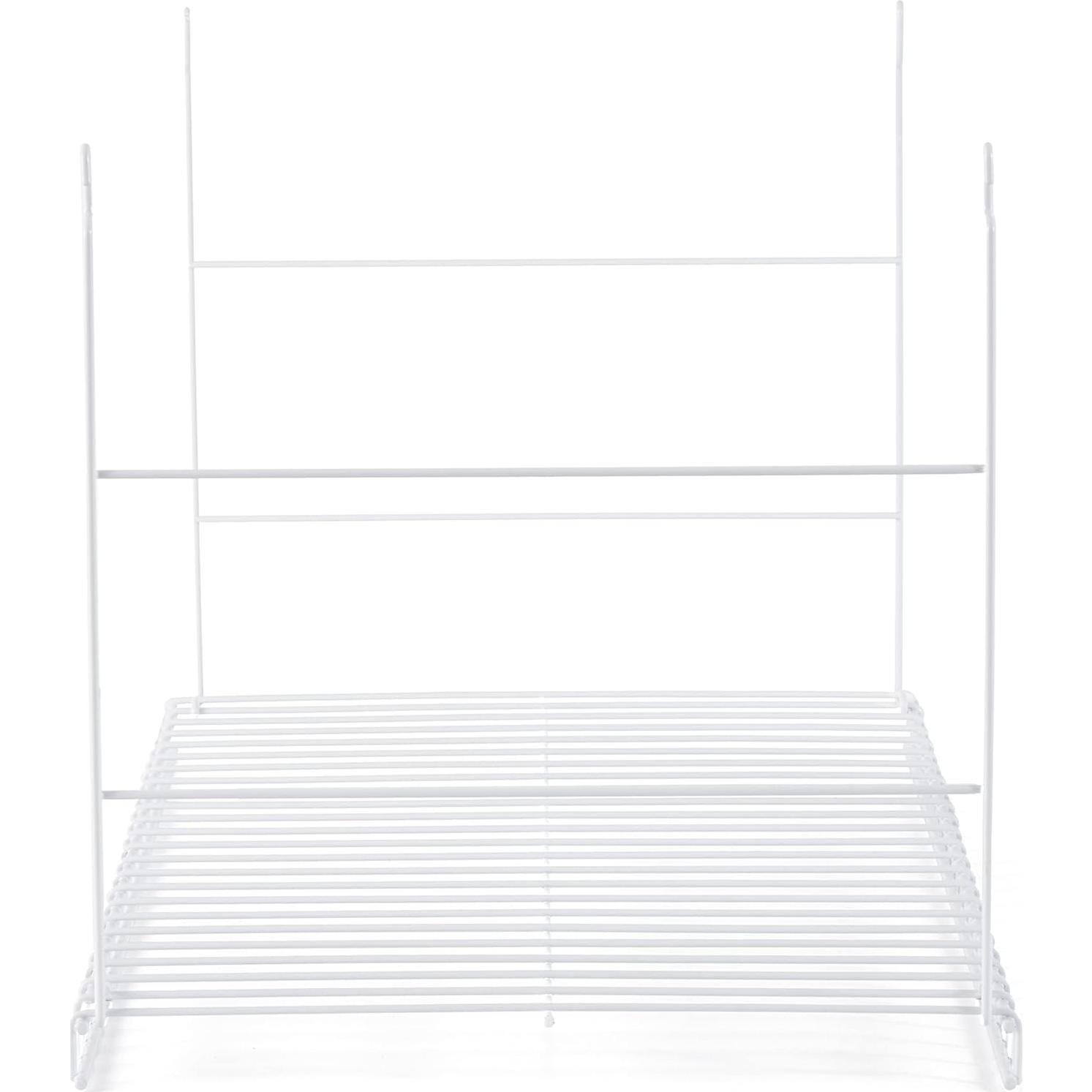 Estante Colgante Rubbermaid de Alambre 61 cm - 2 Paquete Blanco