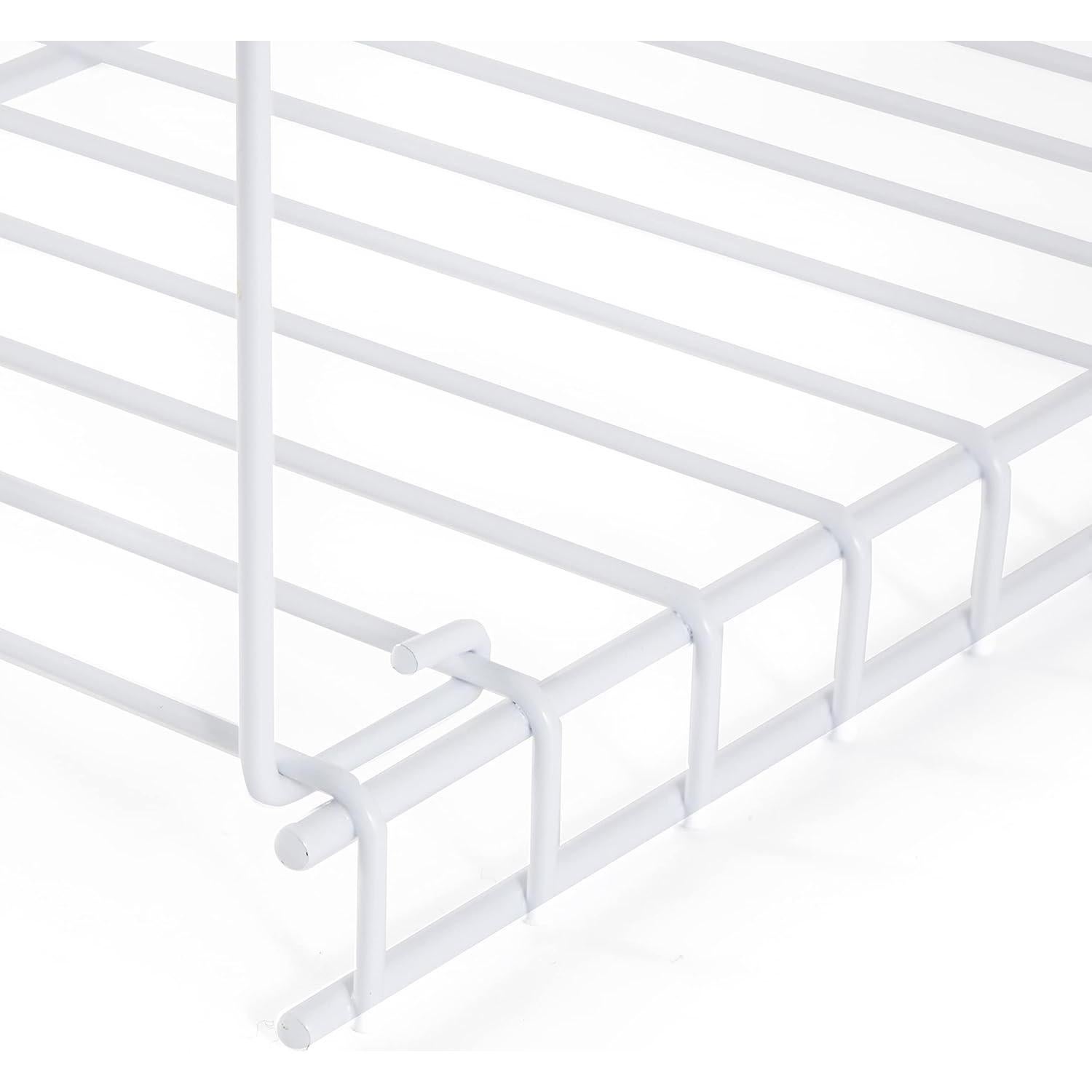 Estante Colgante Rubbermaid de Alambre 61 cm - 2 Paquete Blanco