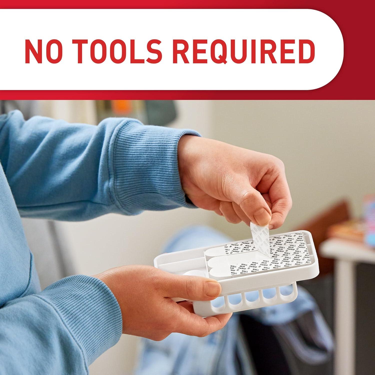 Perchero Plegable Command 3M - Soporta 5 Percheros 3.4 kg