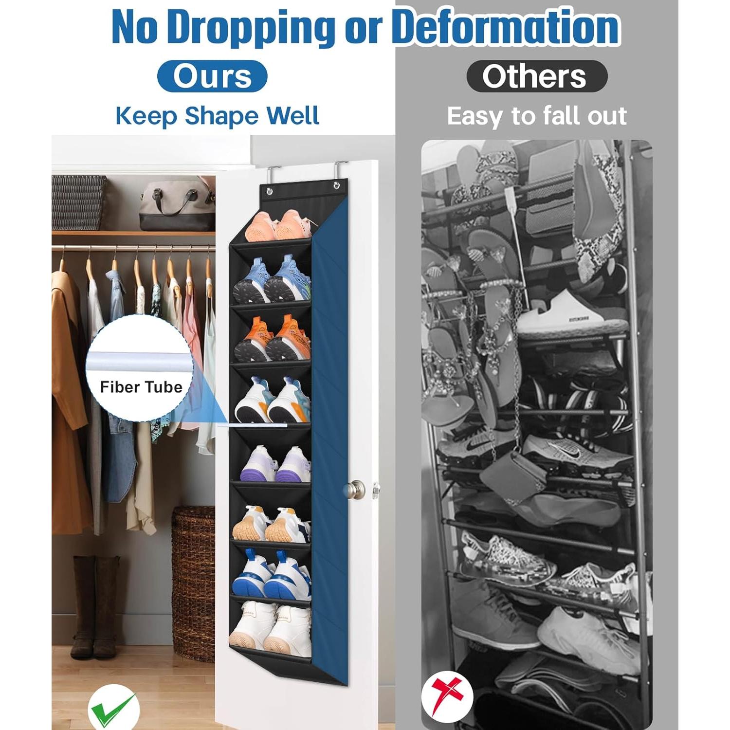 Organizador de Zapatos Colgante SLEEPING LAMB 2 Pack Negro