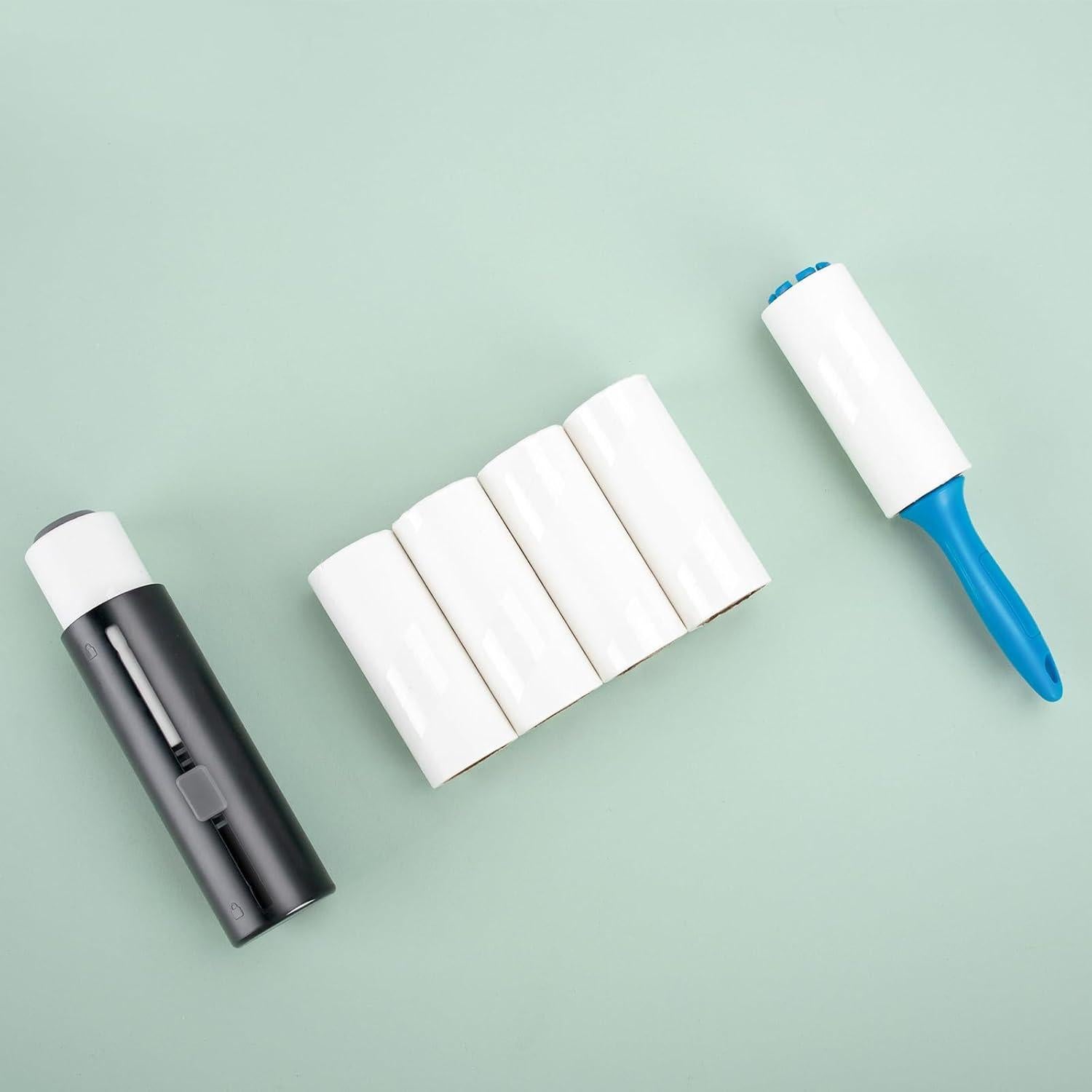 Rellenos de Rodillo Quitapelusas Mini MINGRACE 3" - 160 Hojas