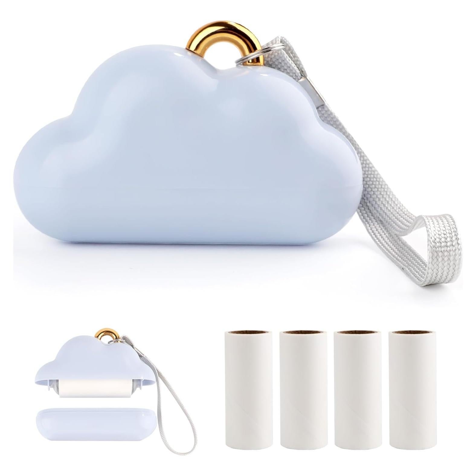 Rodillo de Pelusa Mini Nube Sopoloray Azul Reutilizable