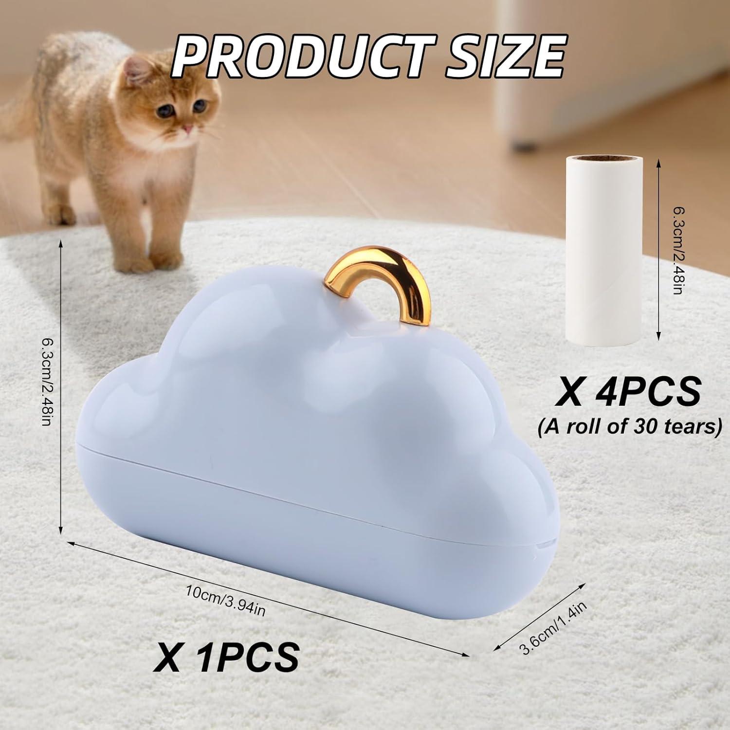 Rodillo de Pelusa Mini Nube Sopoloray Azul Reutilizable