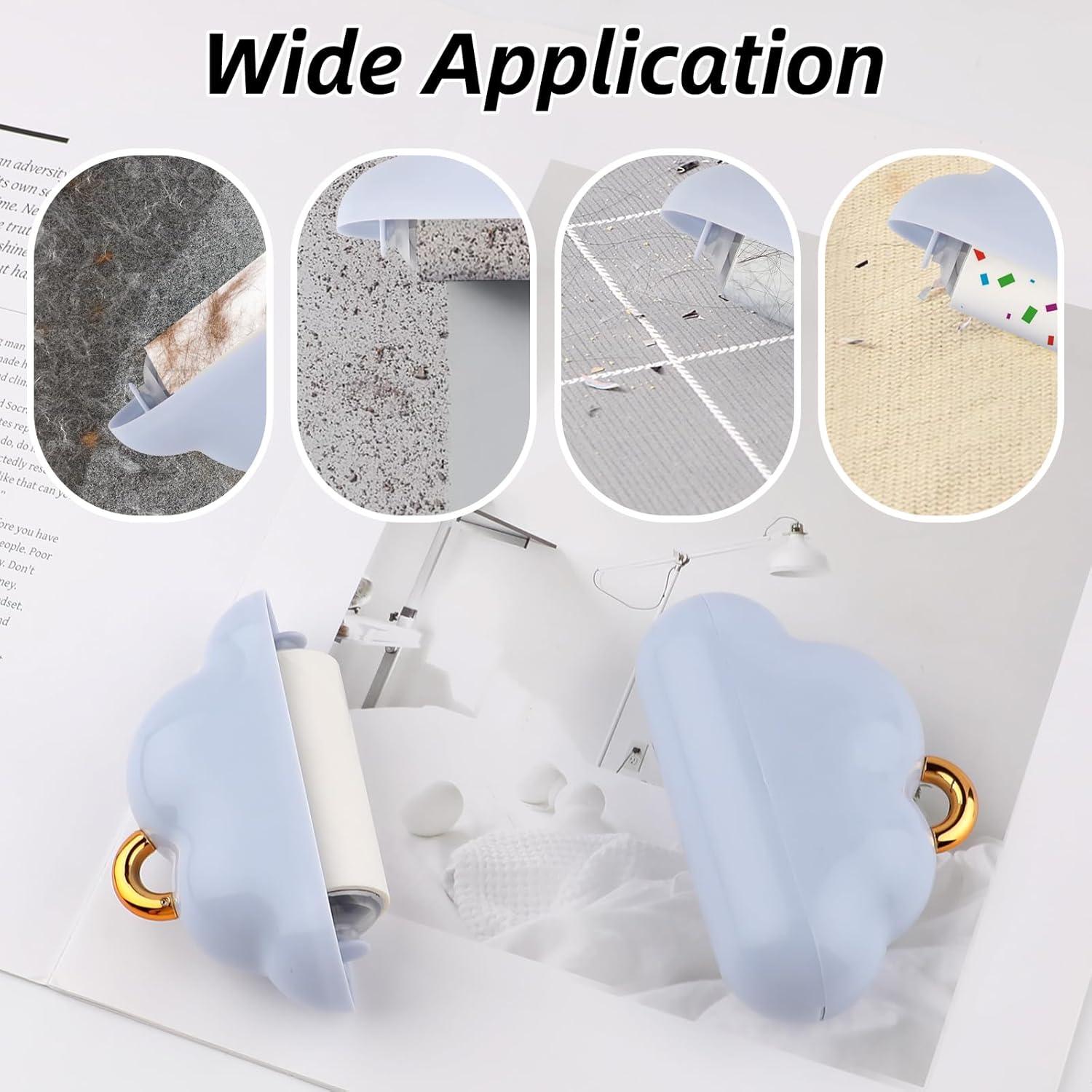 Rodillo de Pelusa Mini Nube Sopoloray Azul Reutilizable