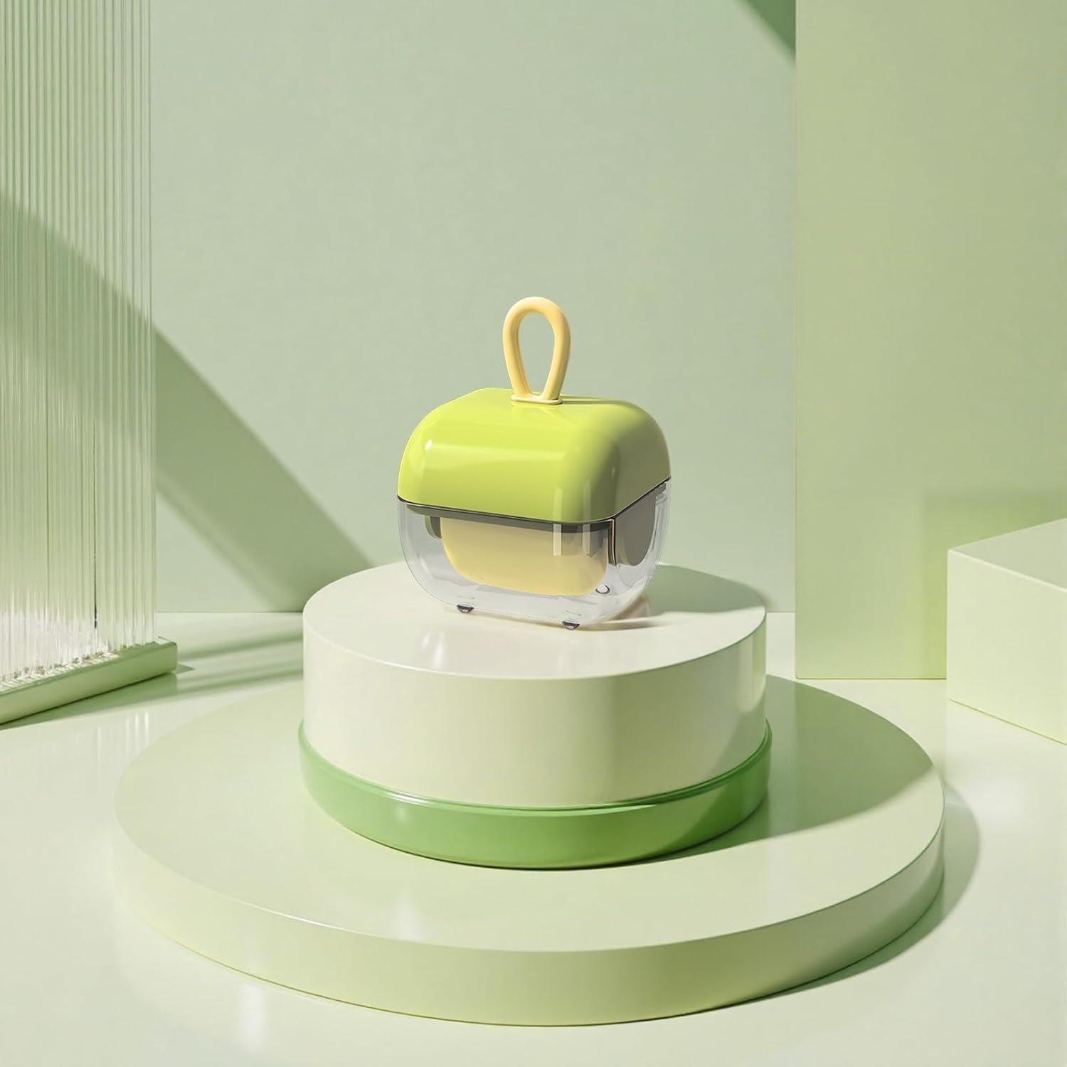 Rodillo de Pelusa Reutilizable DAECHAO Verde 2Pcs 4.39cm