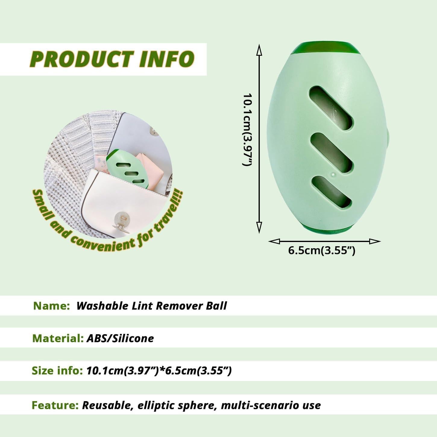 Rodillos de Pelusa Reutilizables Nueknp - 2 Piezas Compactas
