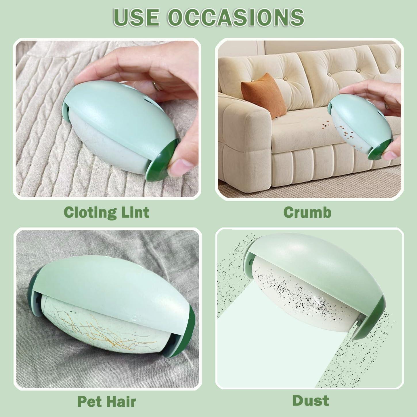 Rodillos de Pelusa Reutilizables Nueknp - 2 Piezas Compactas