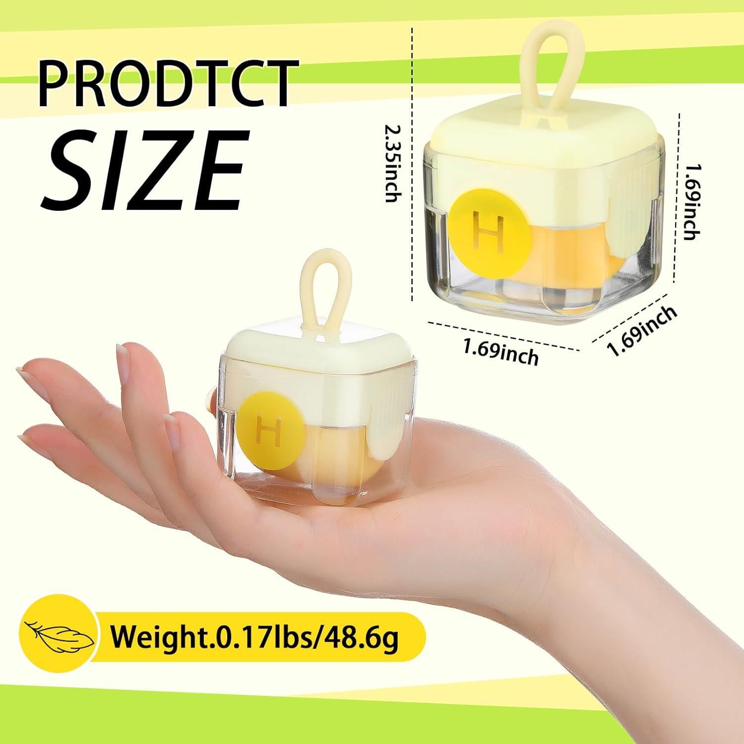 Rodillos de Pelusa Reutilizables Zhehao - 4 Pcs Mini Lavables