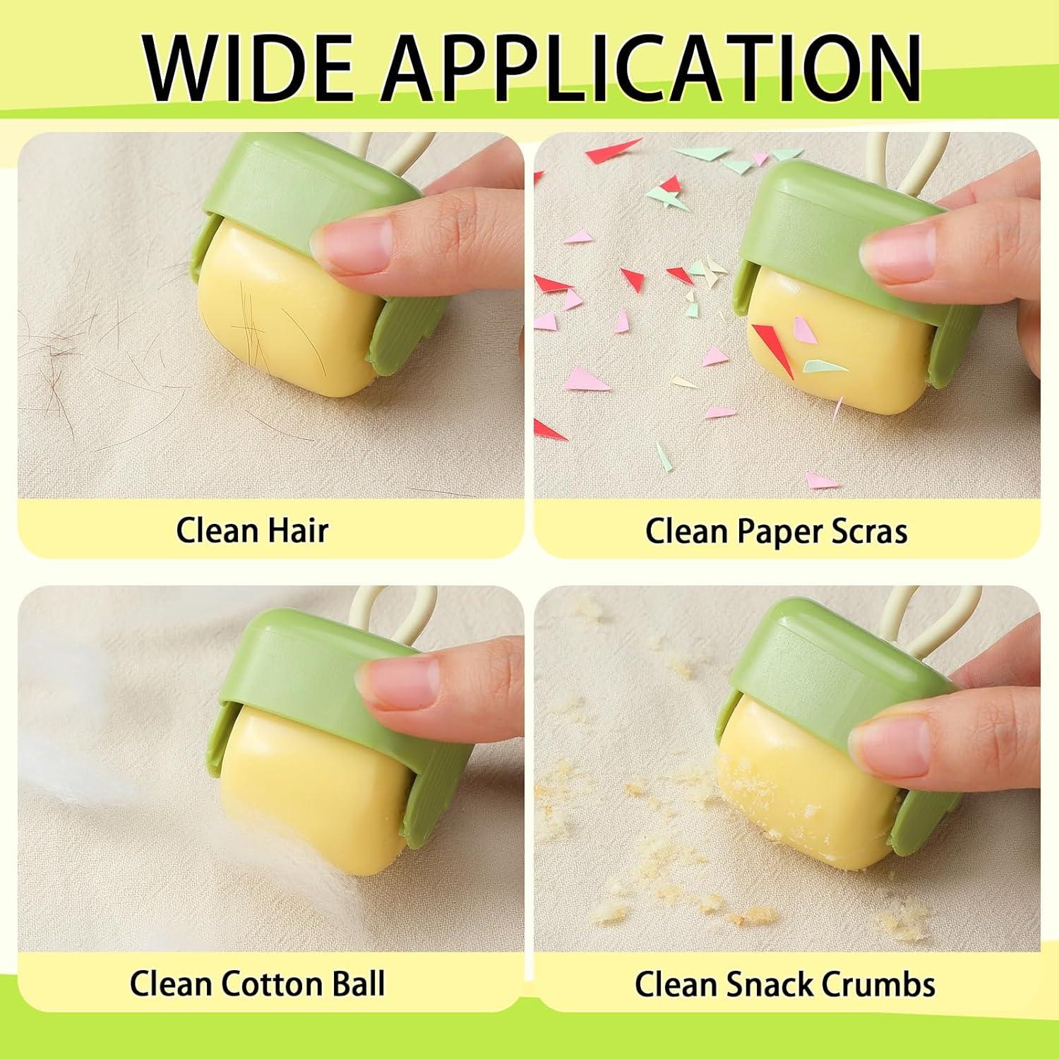 Rodillos de Pelusa Reutilizables Zhehao - 4 Pcs Mini Lavables