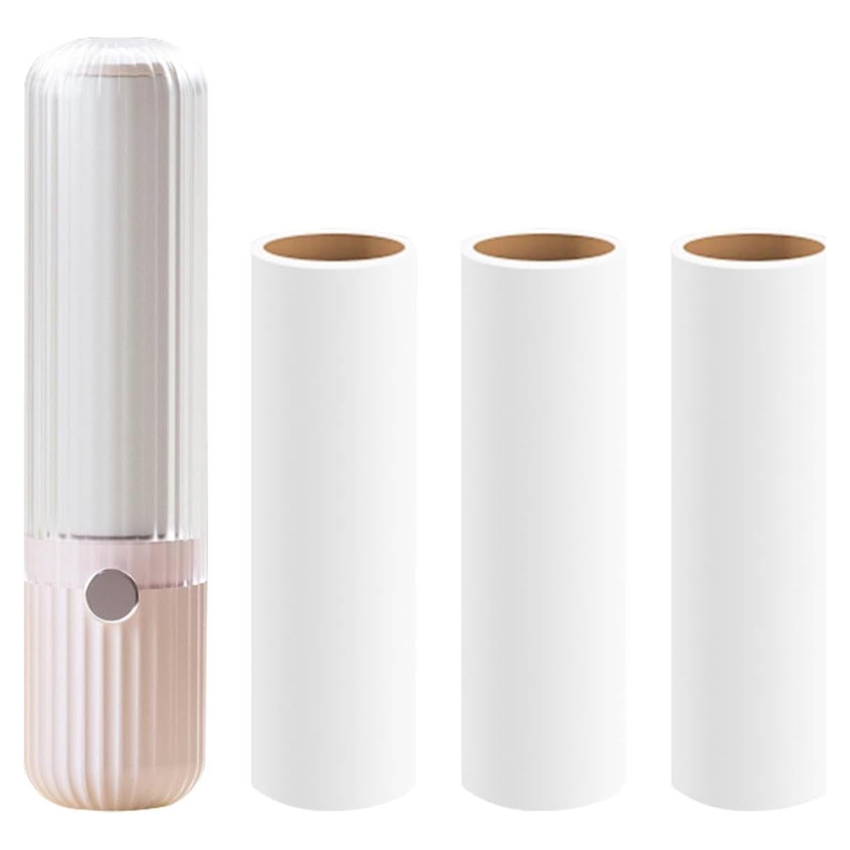 Rodillo de Pelusa Rosa ZLY con 120 Hojas Reutilizables