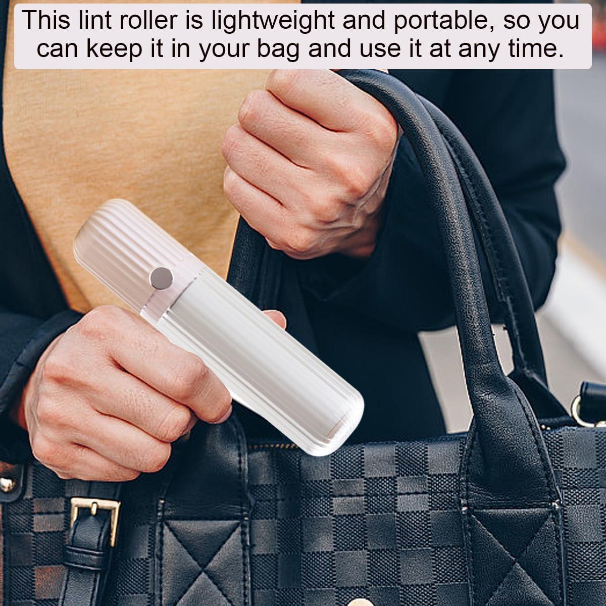 Rodillo de Pelusa Rosa ZLY con 120 Hojas Reutilizables