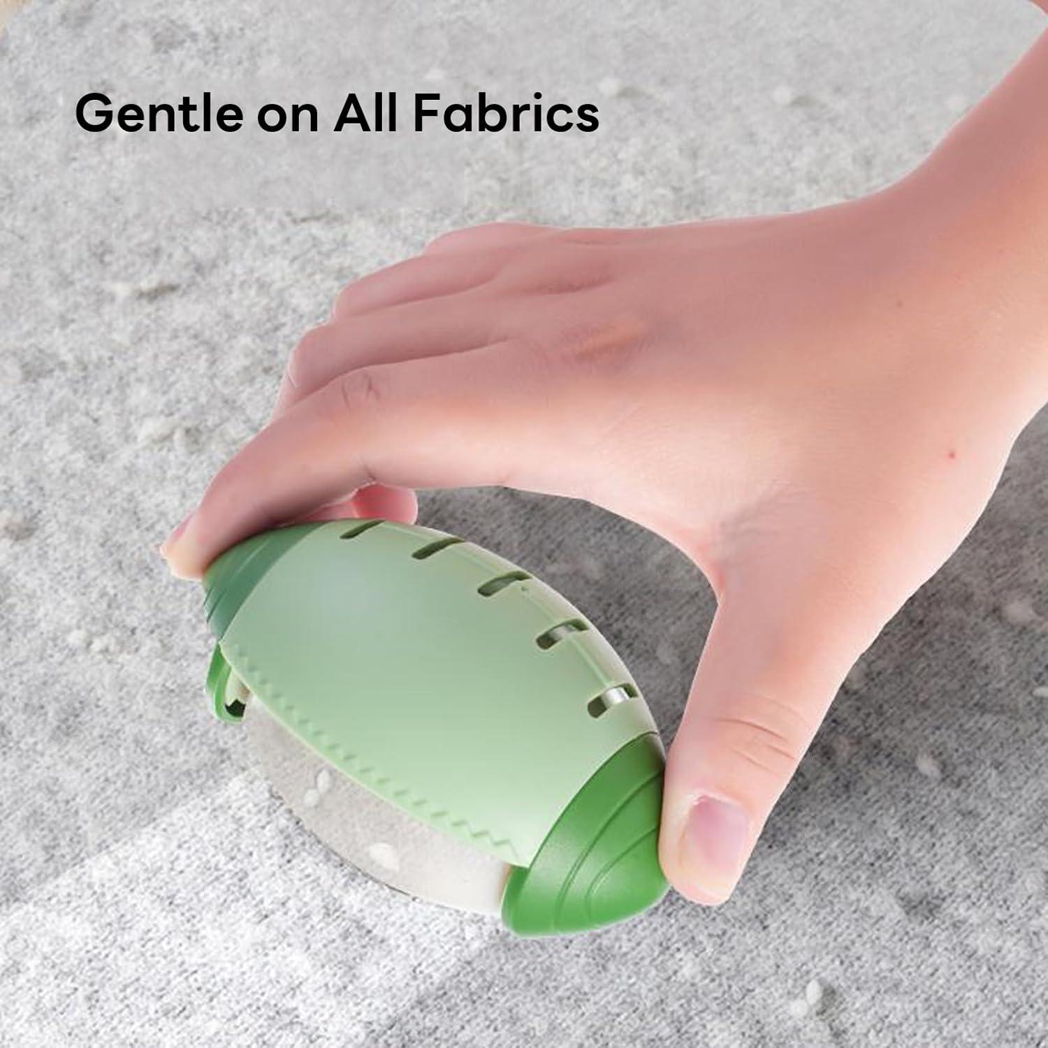 Rodillo de Pelusa Reutilizable LERAO - 2 PCS Verde 10x6 cm