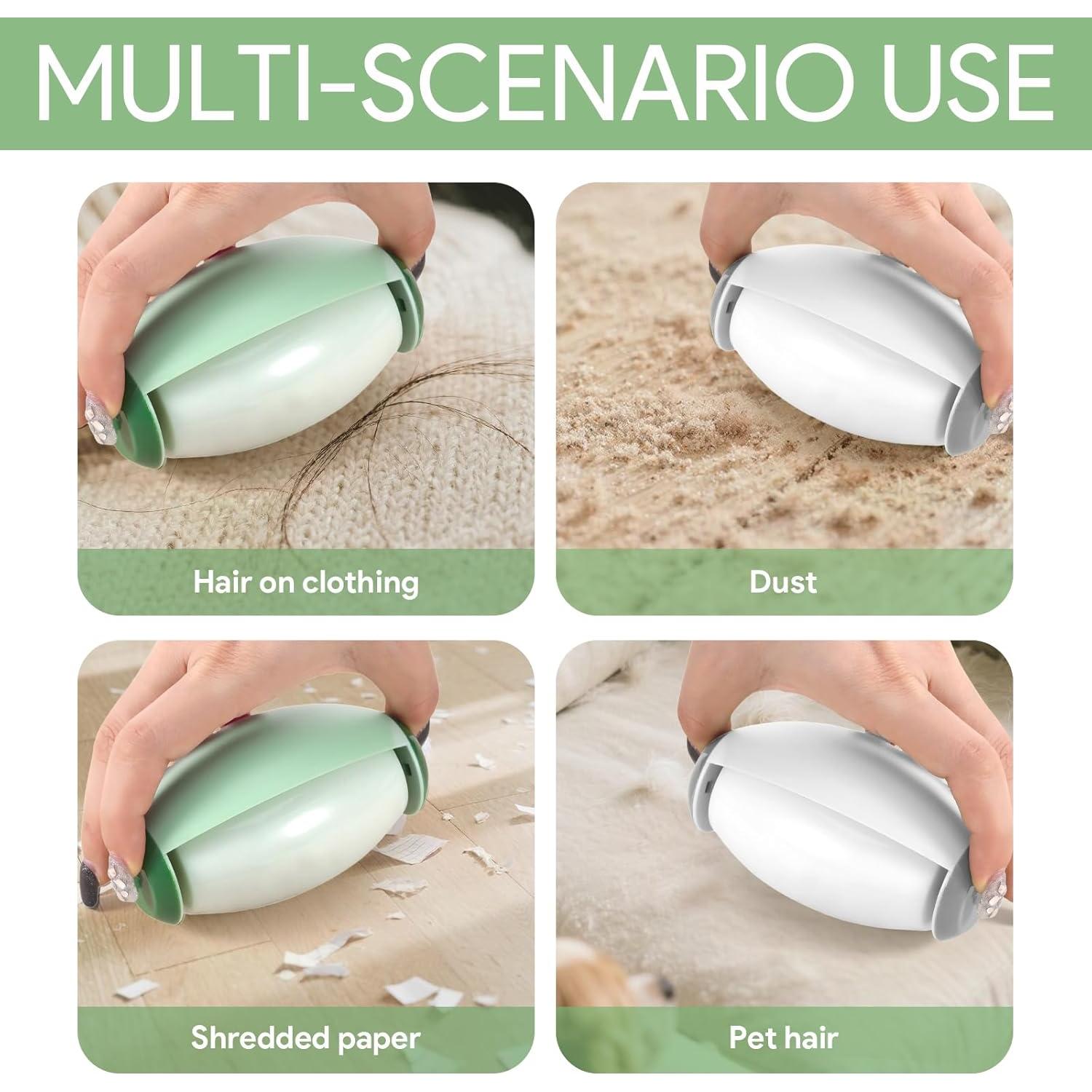 2 Rodillos Quitapelusas Reutilizables YOUNG-W Gel Lavable