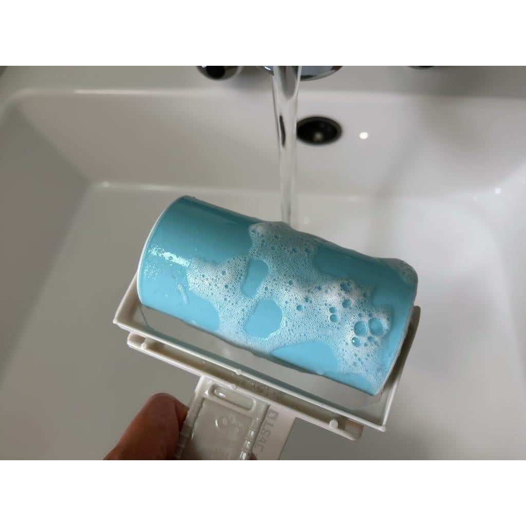 Rodillo de Pelusa Reutilizable WildFair 5 Piezas Azul