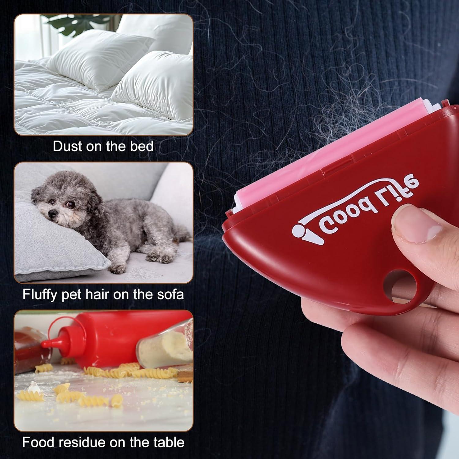 Rodillo Quitapelusas Reutilizable 2 Pcs Buena Vida 10x7.65cm