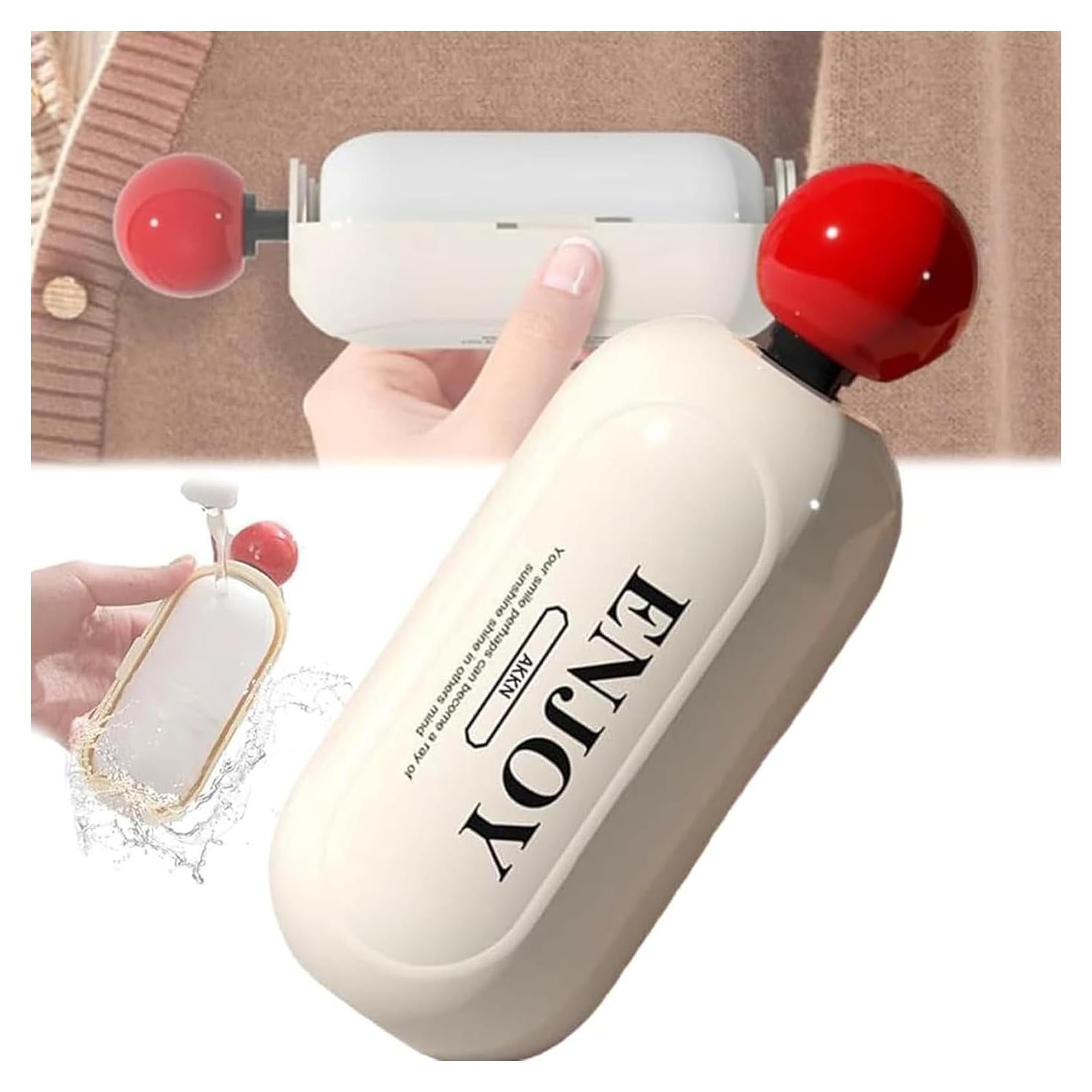 Rodillo de Pelusa Reutilizable 2 en 1 para Mascotas - Blanco