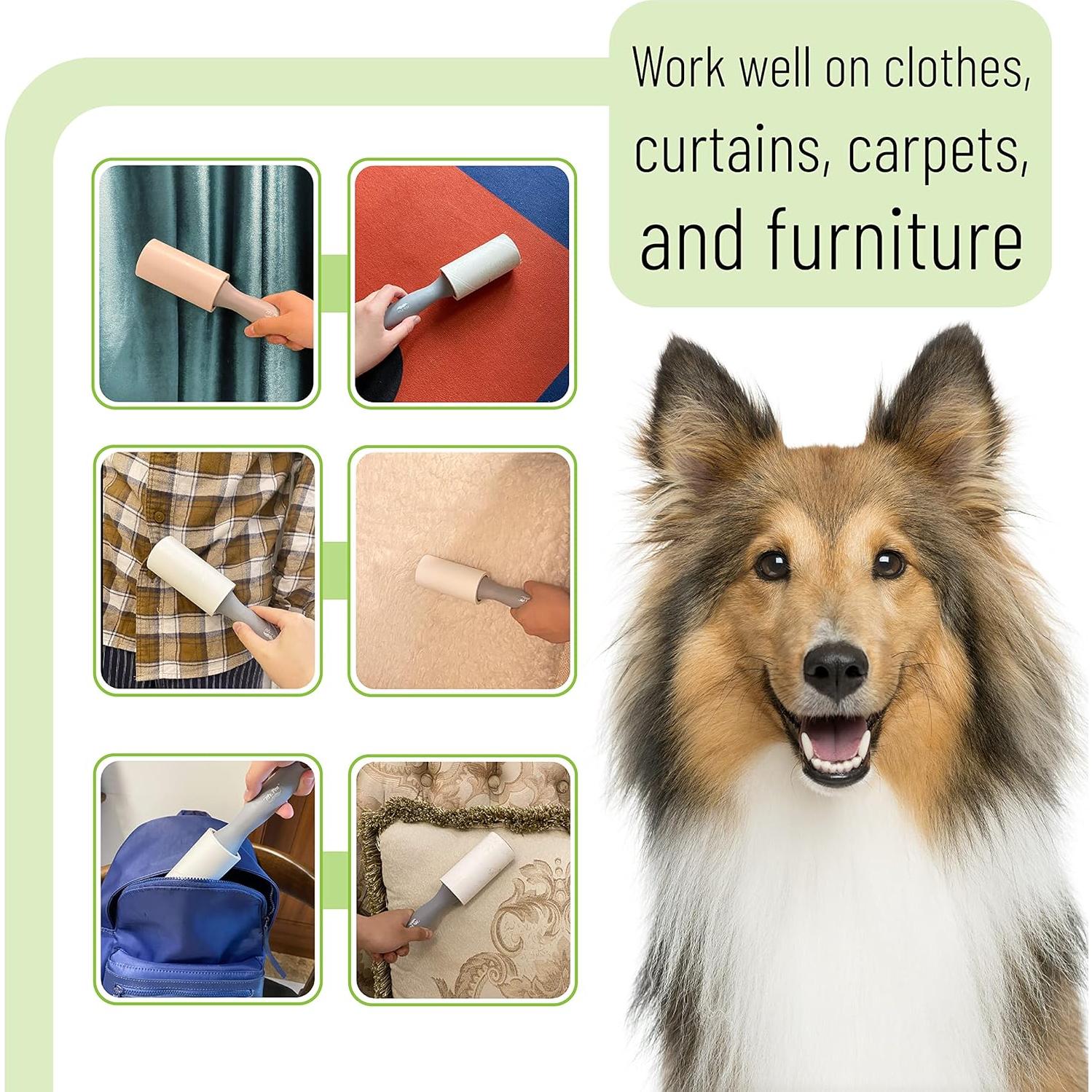 Rodillo para Pelusa Mr. Pen con 3 Recargas - 270 Hojas