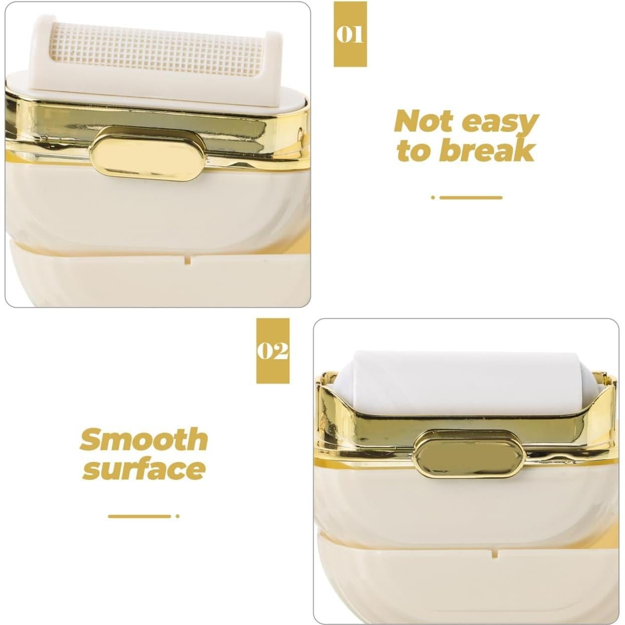 Rodillo de Pelusa Portátil SUPVOX Reutilizable para Mascotas