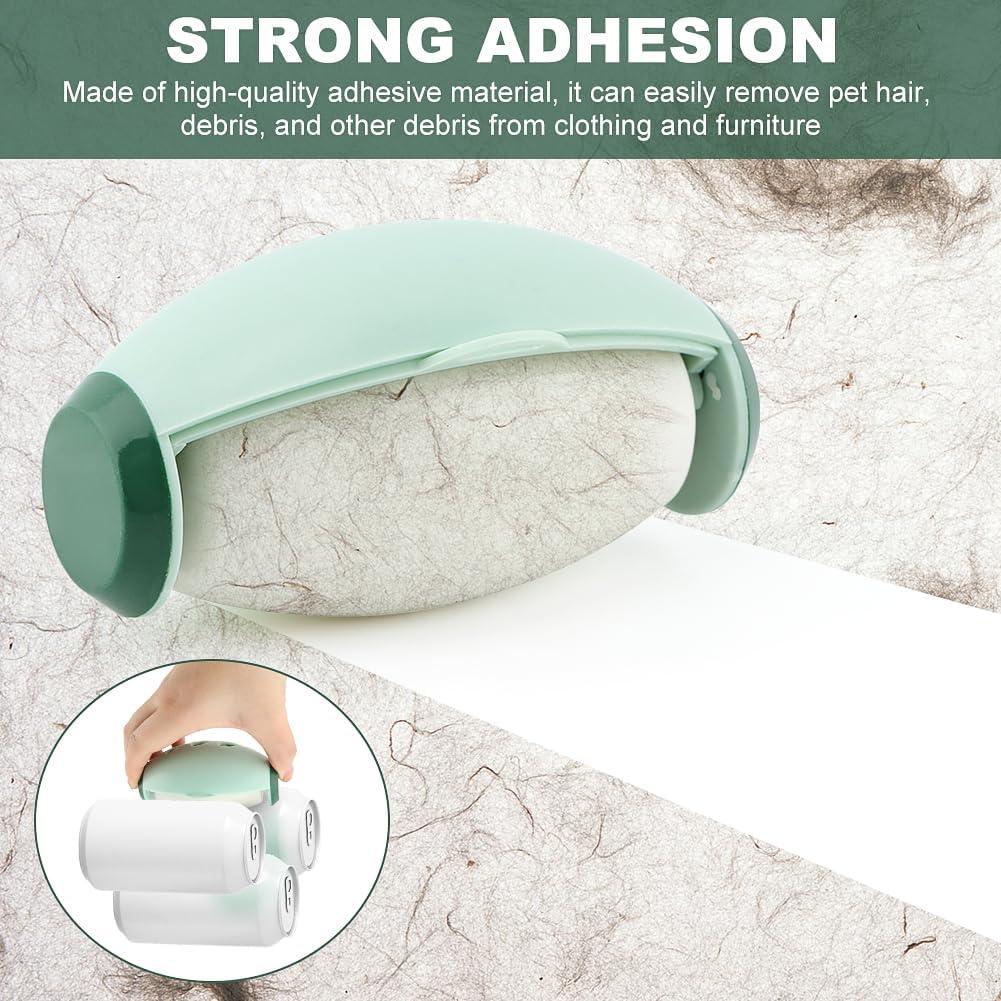 Rodillo Quitapelusas Reutilizable Ranjaner Verde 2 Pcs