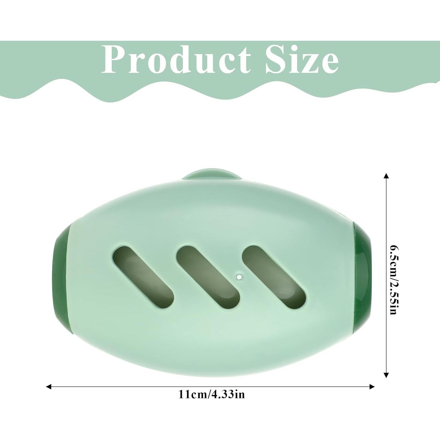 Rodillo de Pelusa Reutilizable Qianyu Verde 10.2x6.5cm