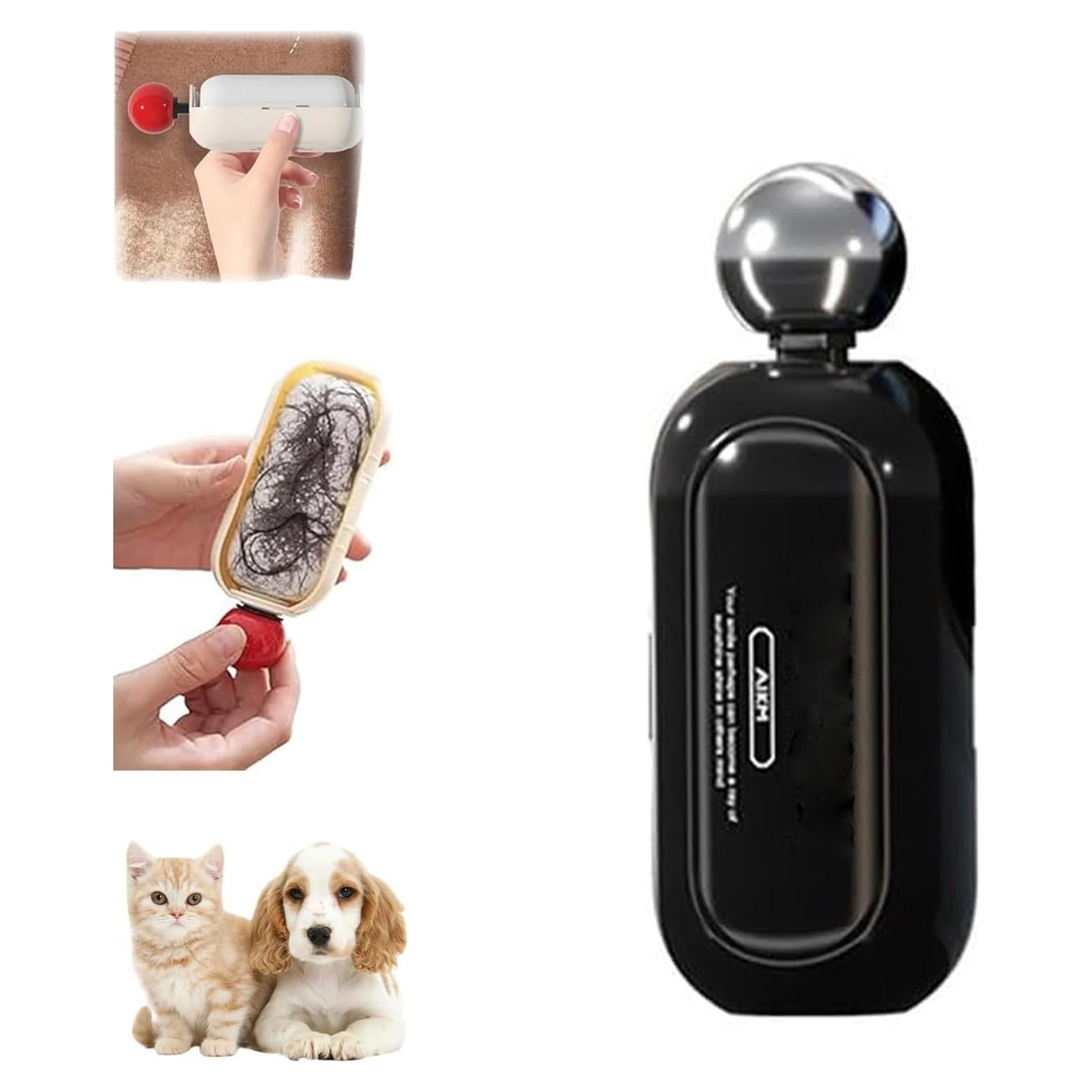 Rodillo de Pelusa Enjoy 2 en 1 Lavable Negro - Removedor Pelo Mascota