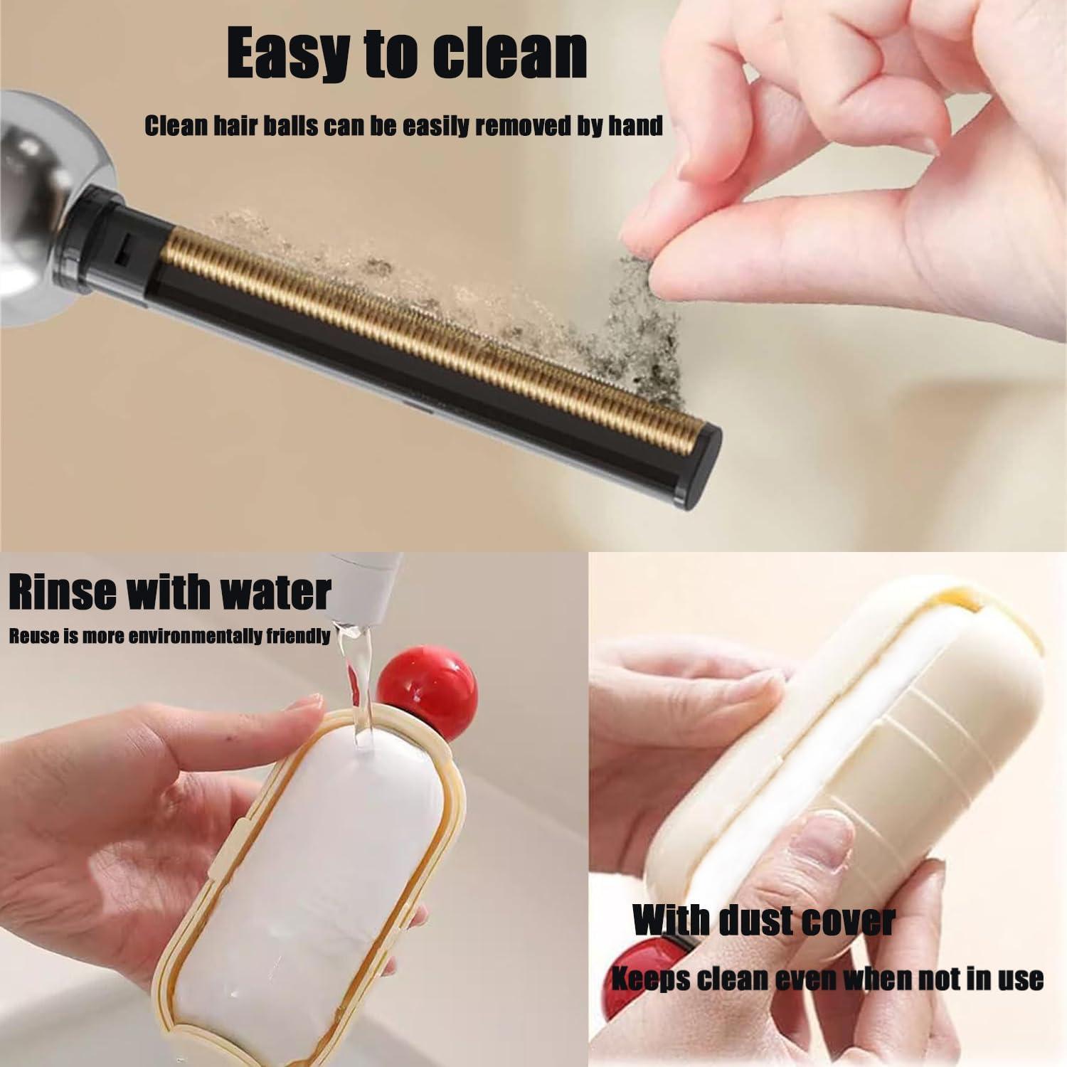 Rodillo de Pelusa Enjoy 2 en 1 Lavable Negro - Removedor Pelo Mascota