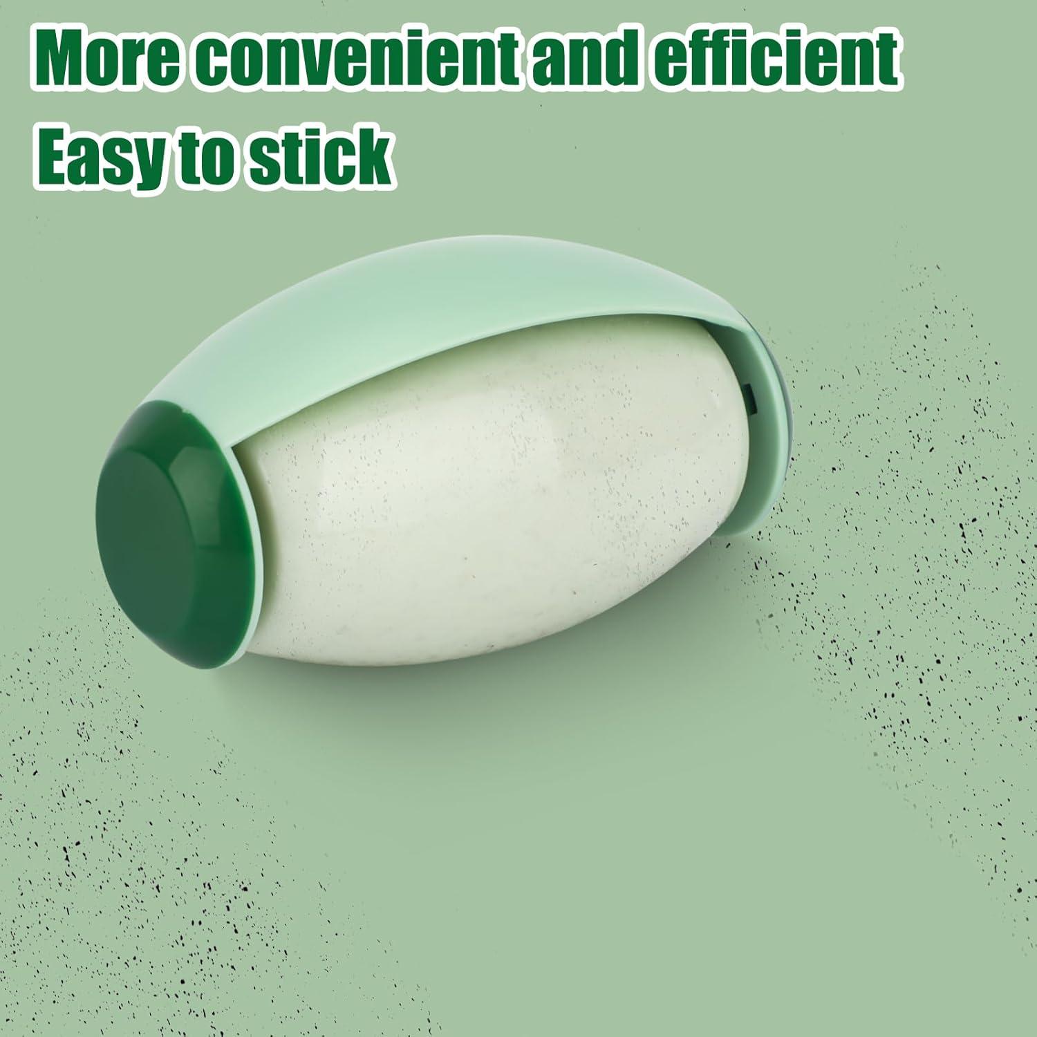 Rodillo de Pelusa Reutilizable NQEUEPN Mini Verde 10.2cm