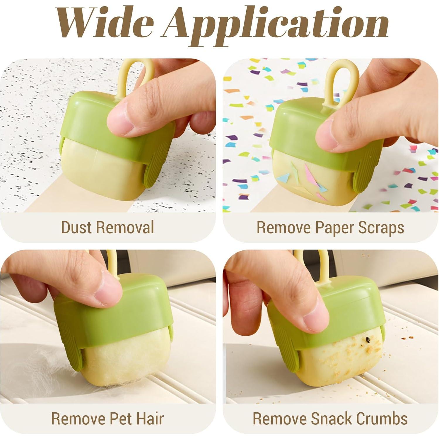 Rodillo de Pelusa G.TWONG Reutilizable Beige 4.29cm