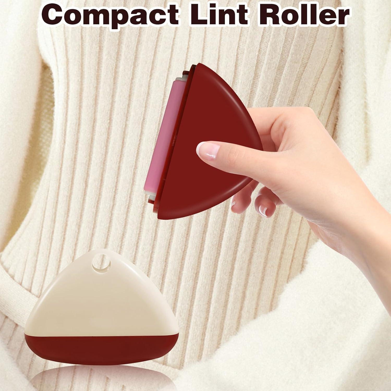 Rodillo de Pelusa Reutilizable HINGTAI - 2 Piezas Mini para Ropa y Mascotas